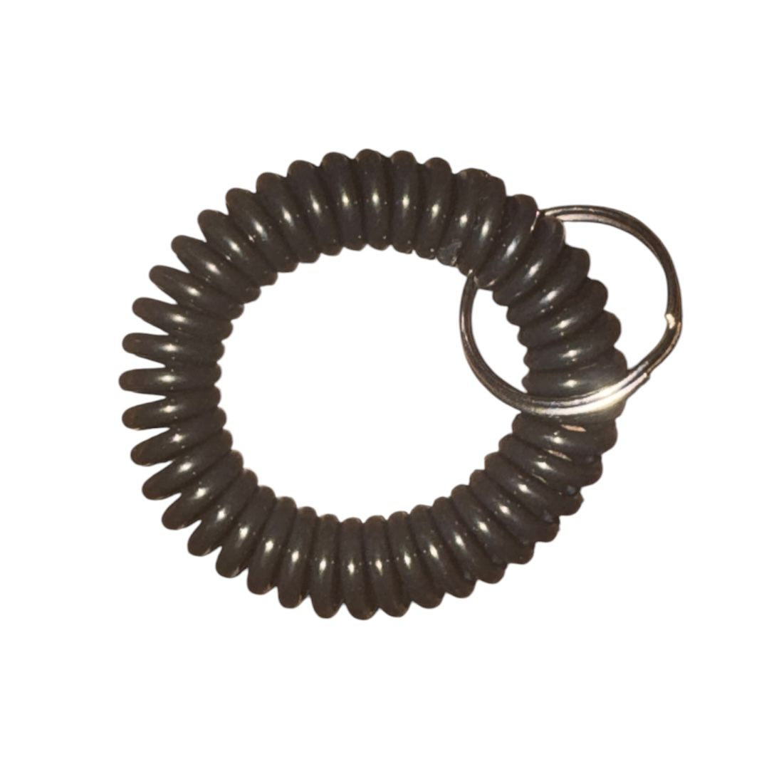 Black expandable remote wrist band