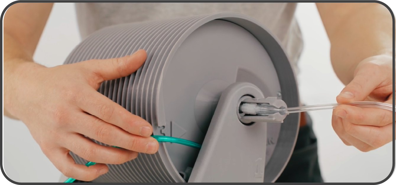 Reel For Oxygen Tubing