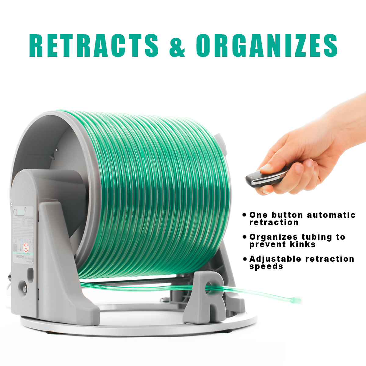 Automatic Oxygen Tube Reel
