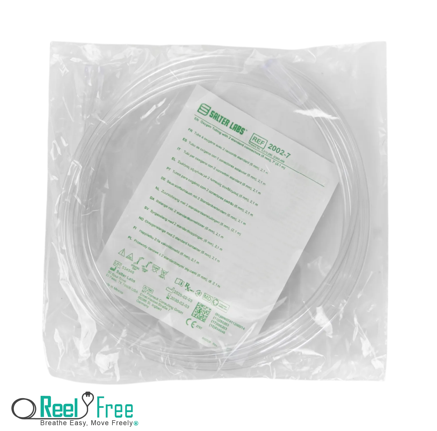 Flexible Clear Tubing for Oxygen Concentrator