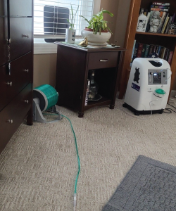 Reel Free Oxygen Hose Reel in use - Review