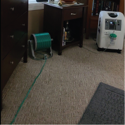 Reel Free Oxygen Tubing Reel in use - Review