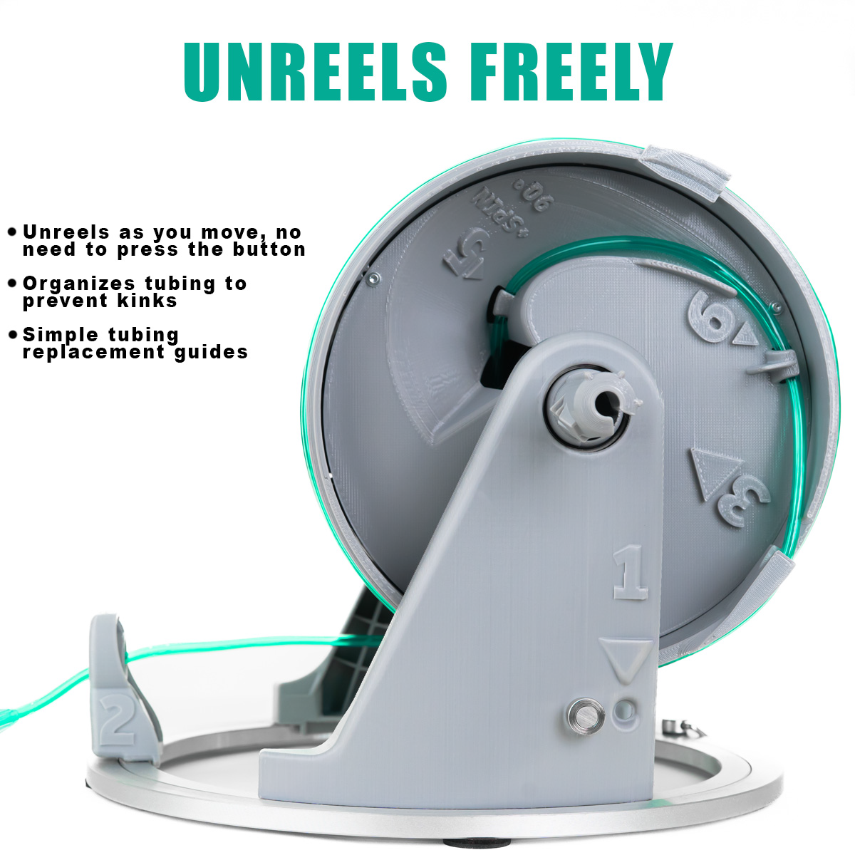 Oxygen Concentrator Tubing Reel